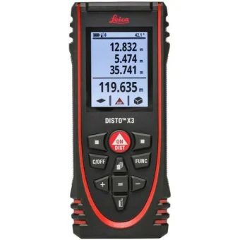 Leica Μέτρο Laser Leica Disto X3 Bluetooth με Εύρος Μέτρησης 0.05m-150m 850833