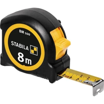 Stabila Μετροταινία με Αυτόματη Επαναφορά 8m 19581