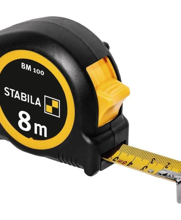 Stabila Μετροταινία με Αυτόματη Επαναφορά 8m 19581