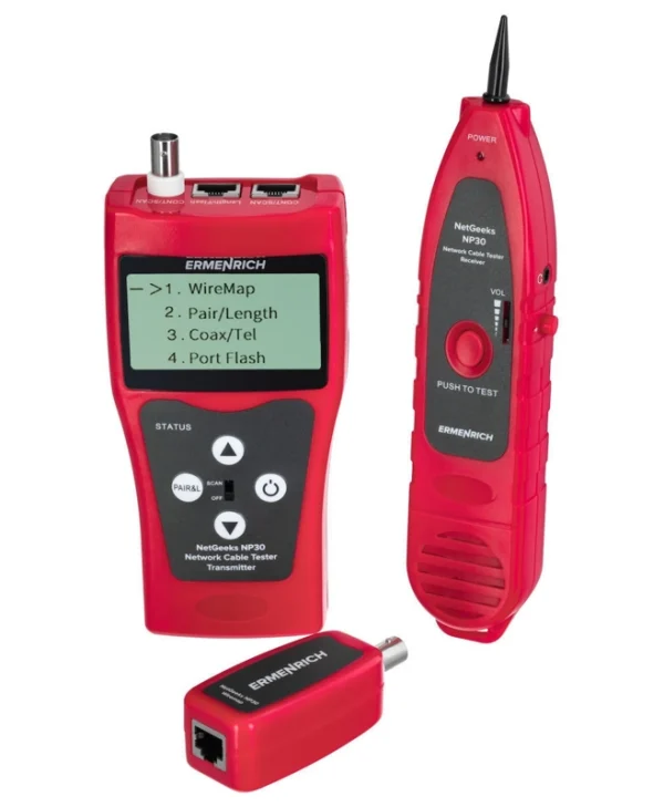 Ermenrich 82539 Tester Καλωδίων Δικτύου