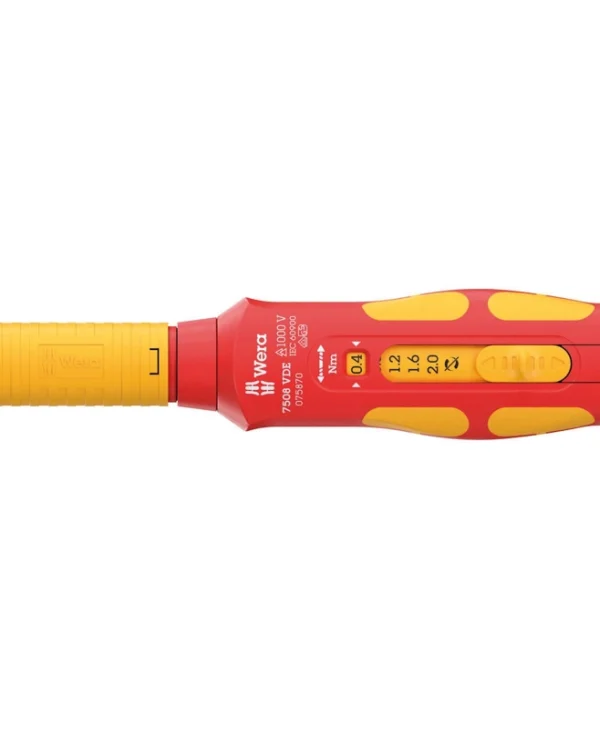 Wera Κατσαβίδι Ηλεκτρολόγου VDE 0.4-2.0Nm 05075870001