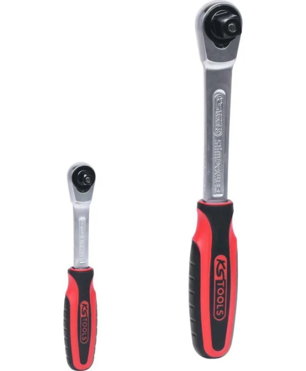 Ks Tools Σετ Καστάνιες με Καρέ 1/2" 2τμχ 920.0002