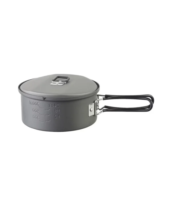 Esbit Aluminium Pot 1100 Ml Travel Cooking Pot 341605