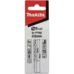 Makita Τρυπάνι HSS με Τρίπλευρο Στέλεχος για Μέταλλο 2x49mm D-77702 - Image 2