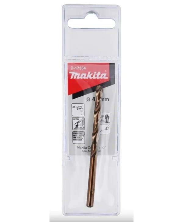 Makita Τρυπάνι Κοβαλτίου για Μέταλλο 4.5x80mm D-17354