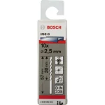 Bosch HSS-G Σετ 10 Διαμαντοτρύπανα HSS με Κυλινδρικό Στέλεχος για Μέταλλο 2608595053