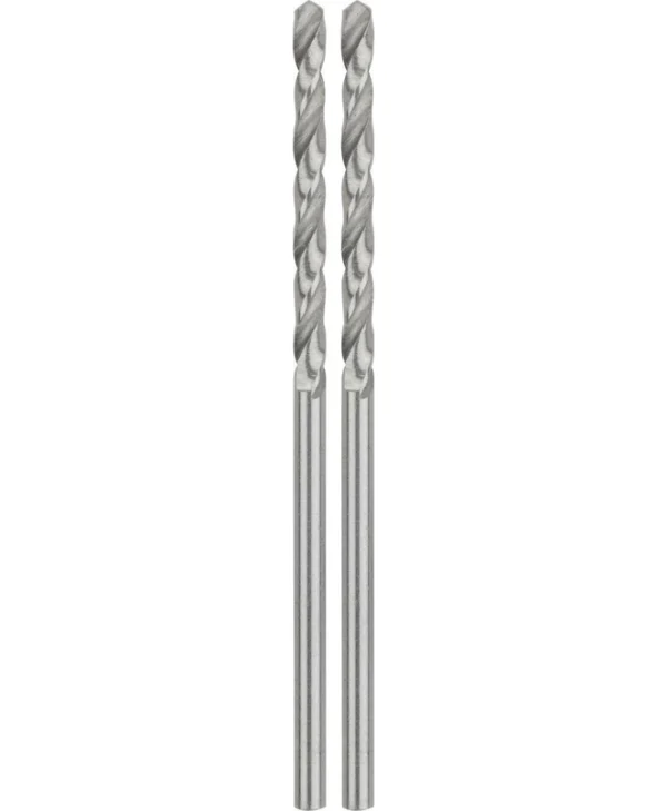 Bosch HSS-G Σετ 2 HSS-G Τρυπάνια με Κυλινδρικό Στέλεχος για Μέταλλο 2608585908