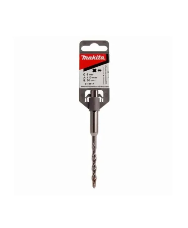 Makita Τρυπάνι με SDS Plus Στέλεχος για Δομικά Υλικά 50x110mm B-46517