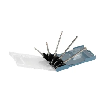 Makita Σετ 5 Τρυπάνια Καρβιδίου με SDS Plus Στέλεχος για Δομικά Υλικά E-15702