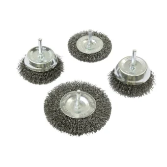 Makita Rundbuersten-set 4tlg Stahl D-65729