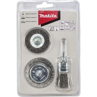 Makita D-66070 Συρματόβουρτσα Εργαλείου 25mm Σετ 3τμχ
