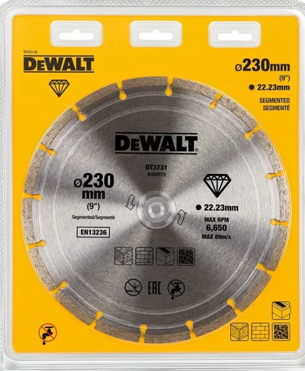 DEWALT Δίσκος Κοπής Δομικών Υλικών DT3731-QZ