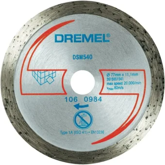 Dremel DSM540 Δίσκος Κοπής Δομικών Υλικών 2615S540JB