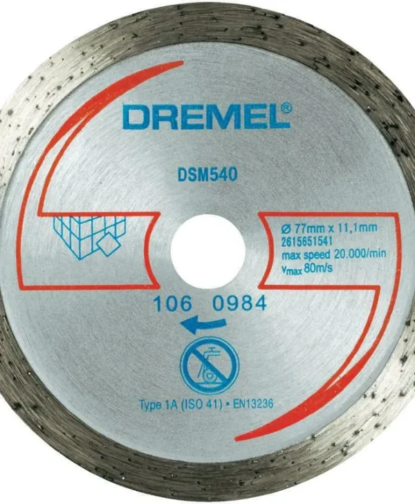 Dremel DSM540 Δίσκος Κοπής Δομικών Υλικών 2615S540JB