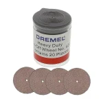 Dremel Βαρέως Τύπου 24mm 20τμχ Δίσκος Κοπής Μετάλλου 24mm 20τμχ 2615042032