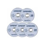 Dremel Ακριβείας EZ SpeedClic SC409 Δίσκος Κοπής Μετάλλου 38mm 5τμχ 2615S409JB - Image 9