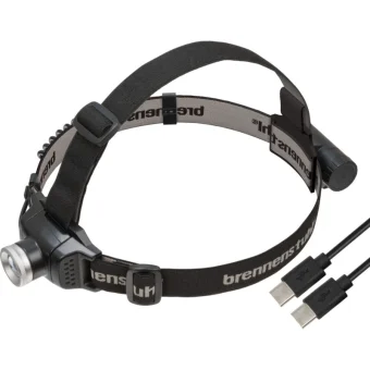 Brennenstuhl Επαναφορτιζόμενος Φακός Κεφαλής LED IP44 με Μέγιστη Φωτεινότητα 250lm 1177300010