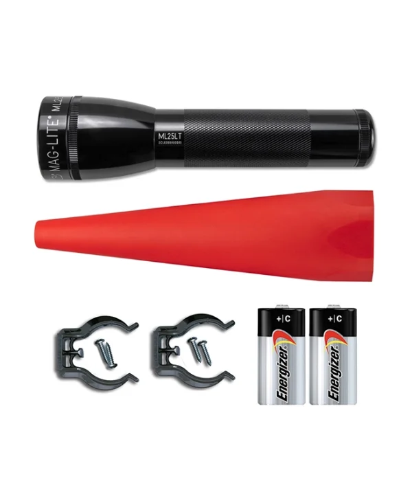 Maglite Φακός LED IPX4 με Μέγιστη Φωτεινότητα 192lm ML25LT-J201G 2xC Kit