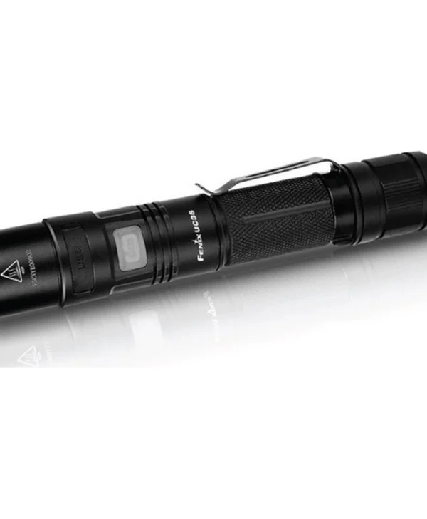 Fenix Επαναφορτιζόμενος Φακός LED IP68 με Μέγιστη Φωτεινότητα 960lm UC35 2 x RCR123A FNX UC35 V2.0