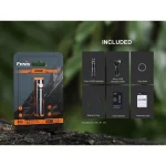 Fenix Επαναφορτιζόμενος Φακός Μπρελόκ LED IP68 με Μέγιστη Φωτεινότητα 400lm FNX E05R - Image 4