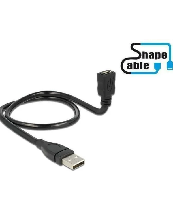 DeLock Μετατροπέας USB-A male σε USB-A female 1τμχ 83922