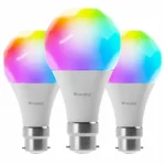 Nanoleaf Smart Λάμπες LED 9W για Ντουί B22 και Σχήμα A60 RGB 3τμχ NF080B02-3A19B
