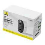 Baseus N1 Plus IP Κάμερα Παρακολούθησης Wi-Fi Full HD+ 4MP Αδιάβροχη Μπαταρίας με Αμφίδρομη Επικοινωνία BASEUS-SECURITY-N1-PLUS-OUTDOOR-2K-W - Image 2