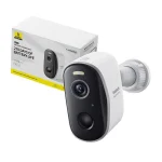 Baseus N1 Plus IP Κάμερα Παρακολούθησης Wi-Fi Full HD+ 4MP Αδιάβροχη Μπαταρίας με Αμφίδρομη Επικοινωνία BASEUS-SECURITY-N1-PLUS-OUTDOOR-2K-W - Image 3