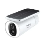 Baseus S0SW002130 IP Κάμερα Παρακολούθησης Wi-Fi Full HD+ 4MP Αδιάβροχη Μπαταρίας με Αμφίδρομη Επικοινωνία BASEUS-SECURITY-S1-OUTDOOR-2K-W