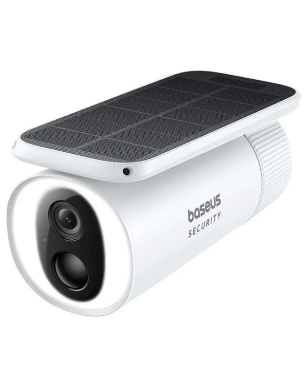 Baseus S0SW002130 IP Κάμερα Παρακολούθησης Wi-Fi Full HD+ 4MP Αδιάβροχη Μπαταρίας με Αμφίδρομη Επικοινωνία BASEUS-SECURITY-S1-OUTDOOR-2K-W
