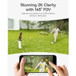 Baseus S0SW002130 IP Κάμερα Παρακολούθησης Wi-Fi Full HD+ 4MP Αδιάβροχη Μπαταρίας με Αμφίδρομη Επικοινωνία BASEUS-SECURITY-S1-OUTDOOR-2K-W - Image 5