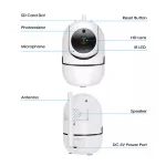 Denver IIC-172 IP Κάμερα Παρακολούθησης HD 720P με Αμφίδρομη Επικοινωνία - Image 3