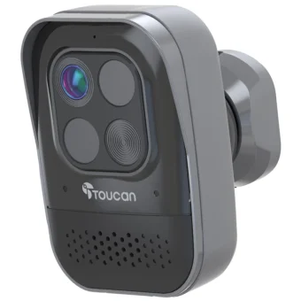 Toucan TSCP05GR-ML IP Κάμερα Παρακολούθησης Full HD 1080p Αδιάβροχη Μπαταρίας με Ηχείο