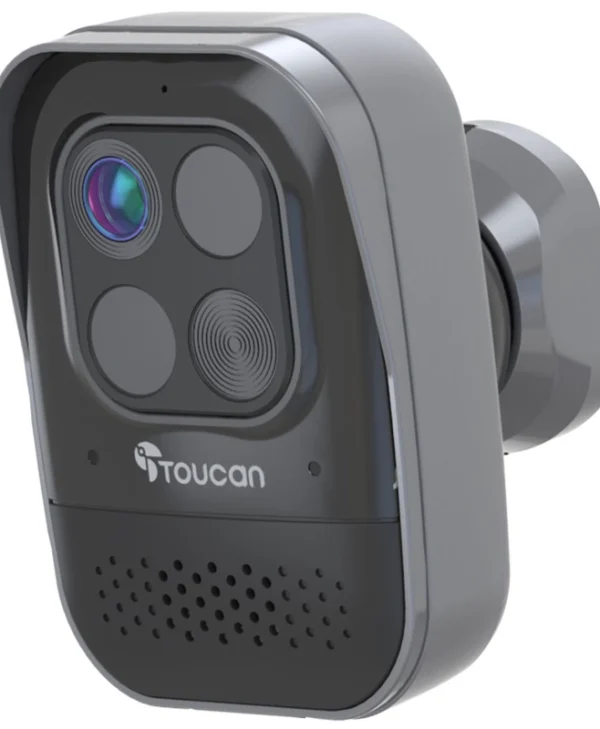 Toucan TSCP05GR-ML IP Κάμερα Παρακολούθησης Full HD 1080p Αδιάβροχη Μπαταρίας με Ηχείο