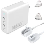 4Smarts Φορτιστής Χωρίς Καλώδιο GaN με 4 Θύρες USB-C 200W Λευκός (545200)