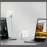 4Smarts Φορτιστής Χωρίς Καλώδιο GaN με 4 Θύρες USB-C 200W Λευκός (545200) - Image 4