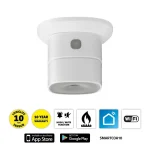 Alecto Smart Carbon Monoxide Detector Smartcoa10 Zigbee 3.0 White SMARTCOA10 - Image 5