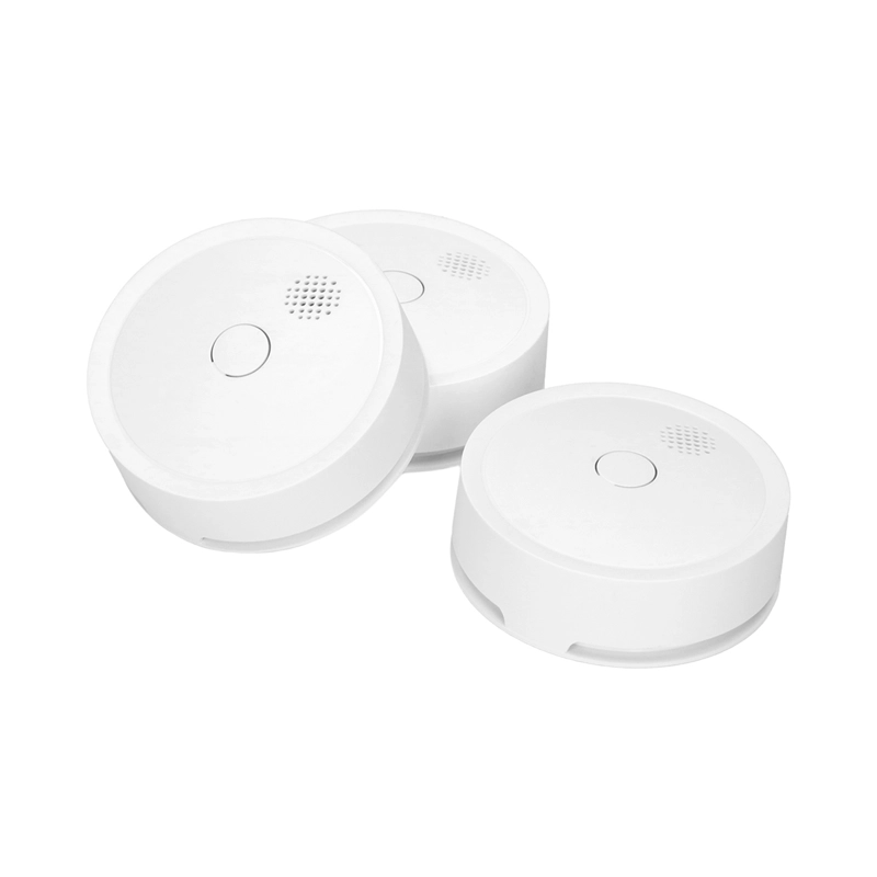 1 Alecto Set 3 Wireless 433 Mhz 85db Smoke Detectors 10-year Battery En14604 White SA61 3X - Image 1