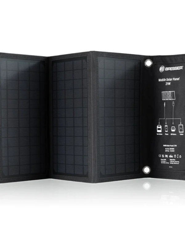Bresser Ηλιακό Panel Φορτιστής 21W με USB Output (Φορητών Συσκευών) (3810030)