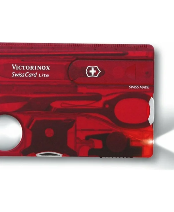 Victorinox Swisscard Lite Κάρτα Πολυεργαλείο Κόκκινη σε Θήκη 0.7300.T