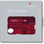 Victorinox Swisscard Lite Κάρτα Πολυεργαλείο Κόκκινη σε Θήκη 0.7300.T - Image 8