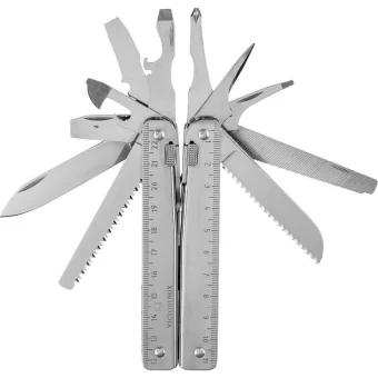 Victorinox Swisstool Πολυεργαλείο Γκρι σε Δερμάτινη Θήκη 3.03 23.N