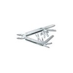 Victorinox Swisstool X Πολυεργαλείο με Μηχανισμό Κλειδώματος Πολύχρωμο σε Δερμάτινη Θήκη 3.03 27.L