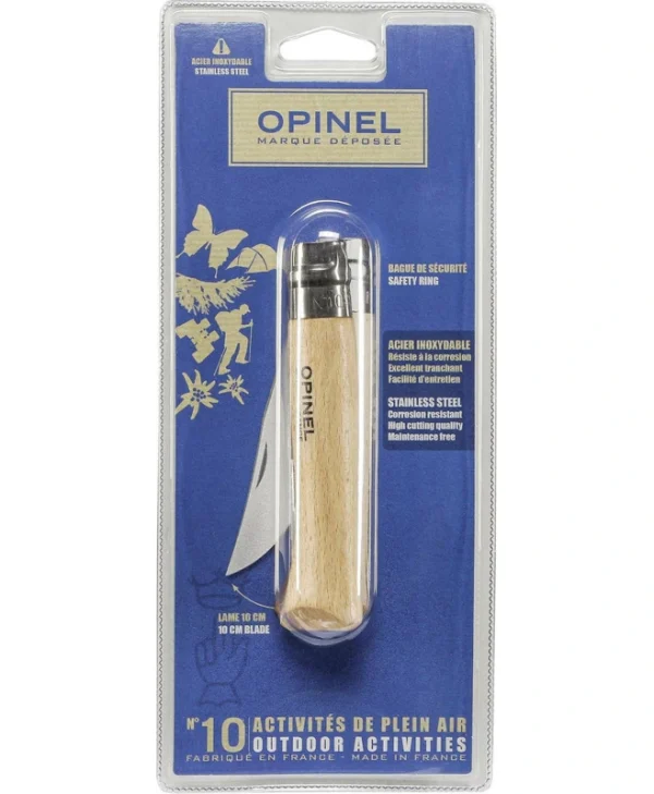 Opinel No.10 Σουγιάς Μπεζ 001255
