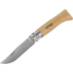 Opinel Νο.08 Σουγιάς Καφέ σε Δερμάτινη Θήκη 1089 - Image 5