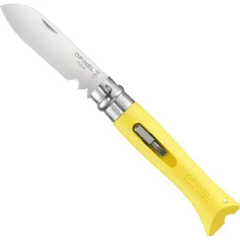 Opinel No.09 Σουγιάς Κίτρινος OP01804
