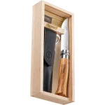 Opinel Νο.08 Σουγιάς Olive σε Δερμάτινη Θήκη 001004 - Image 8
