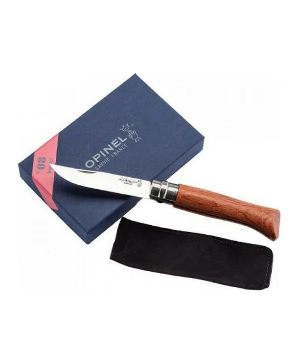Opinel Νο.08 Σουγιάς Καφέ σε Θήκη 226086
