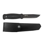 Morakniv Garberg BlackBlade (C) Leather Sheath Μαχαίρι Μαύρο σε Δερμάτινη Θήκη 13100 - Image 3