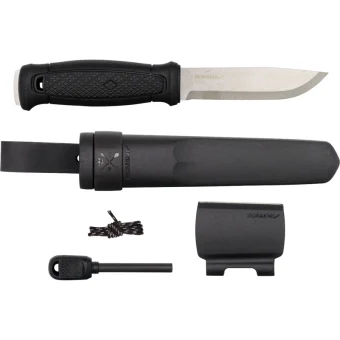 Morakniv Garberg (S) Survival Kit Μαχαίρι Επιβίωσης Μαύρο σε Θήκη 13914